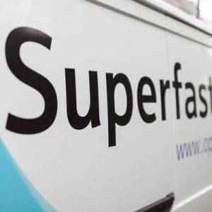 Superfast broadband logo